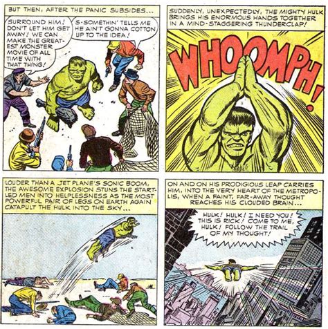 The Hulks First Thunderclap Incredible Hulk 4 Nov 1962 Rcomicbooks