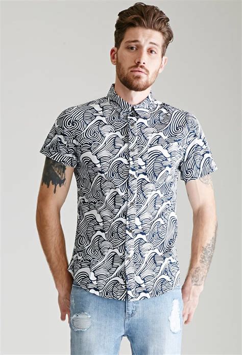 Camisas Modernas Para Hombres 2015 De Forever21 Ropa Casual Hombres