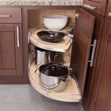 Creating a recessed kitchen corner cabinet with a sink. Cabinet Organizer - Vauth-Sagel Base Cabinet & Blind ...