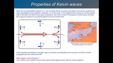 gfd 4 3 equatorial scaling and kelvin wave solution youtube