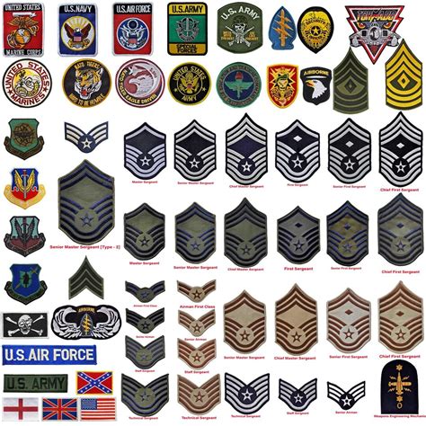 Vintage Military Badges Diy Patches Us Uniform Dress Army Air Etsy