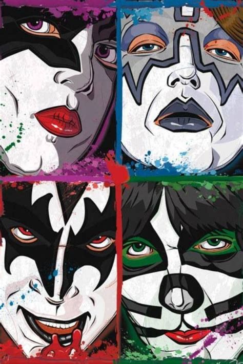 Pin By Tarso Mendonça Da Costa On Very Metal Kiss Artwork Kiss Rock