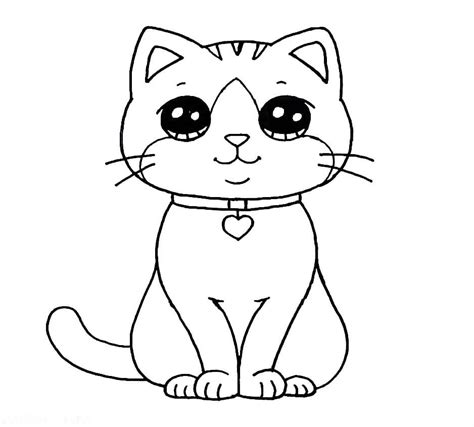 Top 169 Imagen Dibujos De Gatos Para Colorear E Imprimir