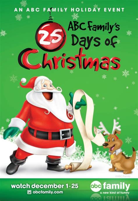 Abcs 25 Days Of Christmas Schedule 2015