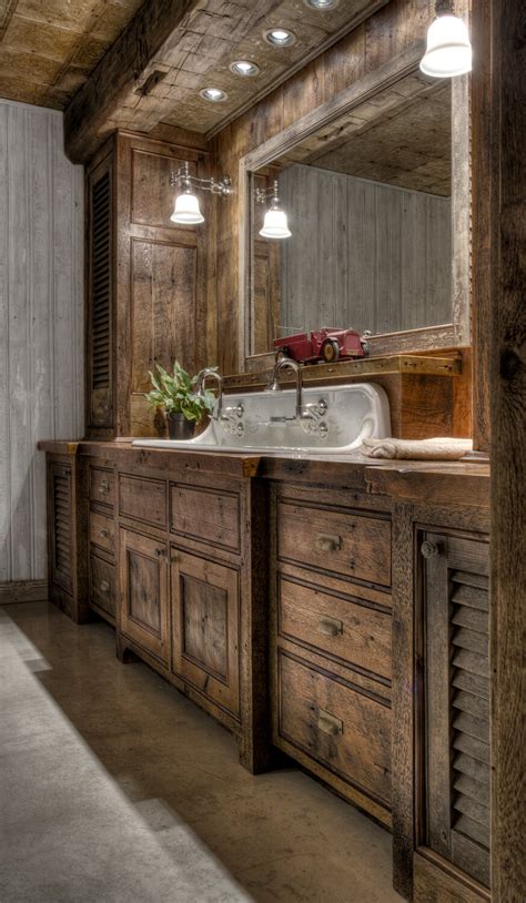 Have a favorite rustic vanity tip to share? 35 Best Rustic Bathroom Vanity Ideas and Designs for 2020