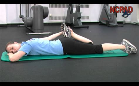 Prone Quadriceps Stretch YouTube