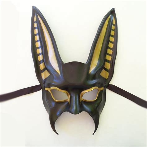 Anubis Leather Mask Egypt Egyptian Half Face By Teonova On Deviantart