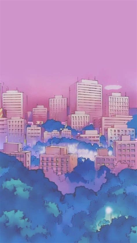 Kawaii City Wallpapers Wallpaper Cave