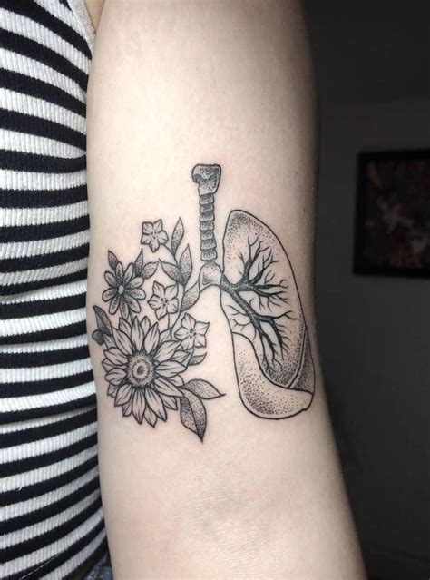 50 Creative Anatomical Lung Tattoos Give You Energy Style Vp Page 25