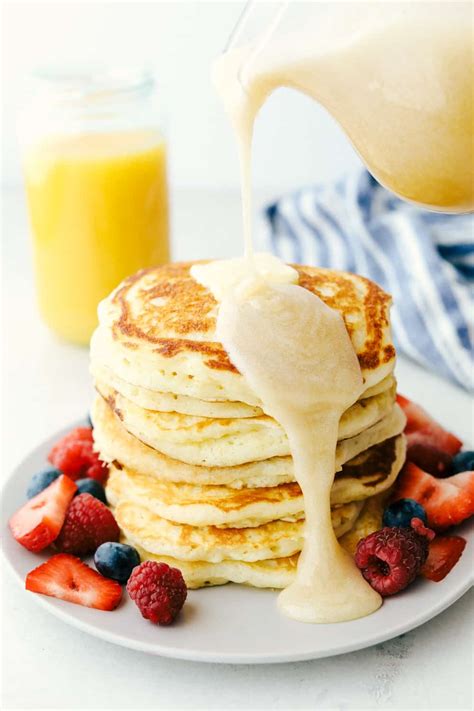 The Best Buttermilk Pancakes Yummy Recipe