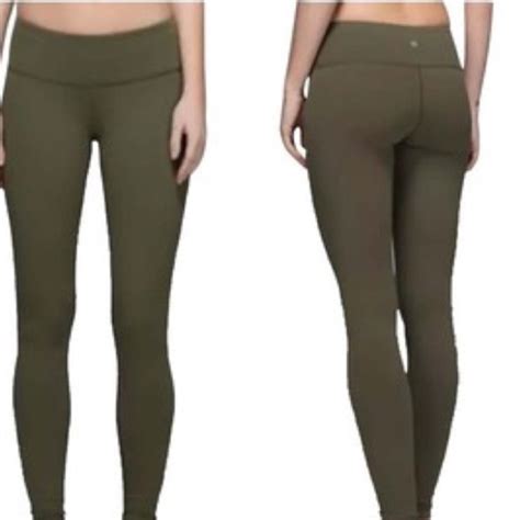 lululemon athletica - DARK OLIVE GREEN LULULEMON FULL ...