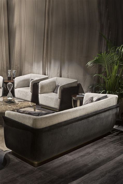 Contemporary Designer Italian Quilted Nubuck Sofa Italian Furniture