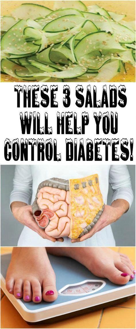 In prediabetes, your blood sugar is higher than normal, but still lower than in diabetes. THESE 3 SALADS WILL HELP YOU CONTROL DIABETES! | Diabetic snacks, Diabetic diet