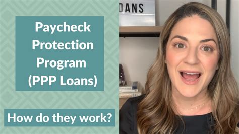 Paycheck Protection Program Ppp Loans What You Need To Know Youtube