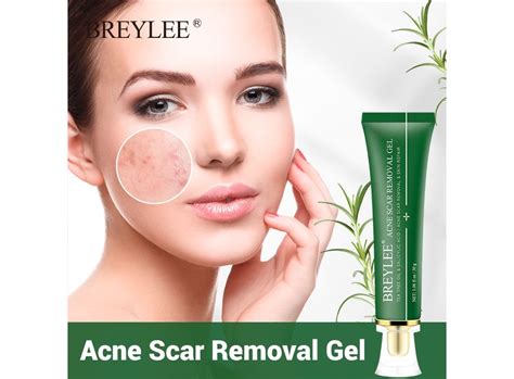 BREYLEE Acne Scar Removal Gel Fade Acne Marks Spots Remove Skin