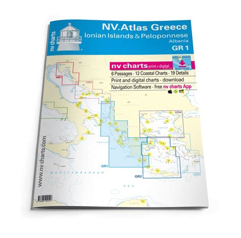 NV Atlas Griechenland GR 1 Ionische Inseln Peloponnes