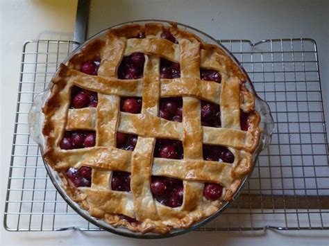 Recipe Project Sour Cherry Pie Naked And Quick Thinkery