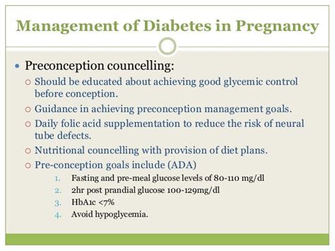 Management Of Diabetes In Pregnancy Diabeteswalls