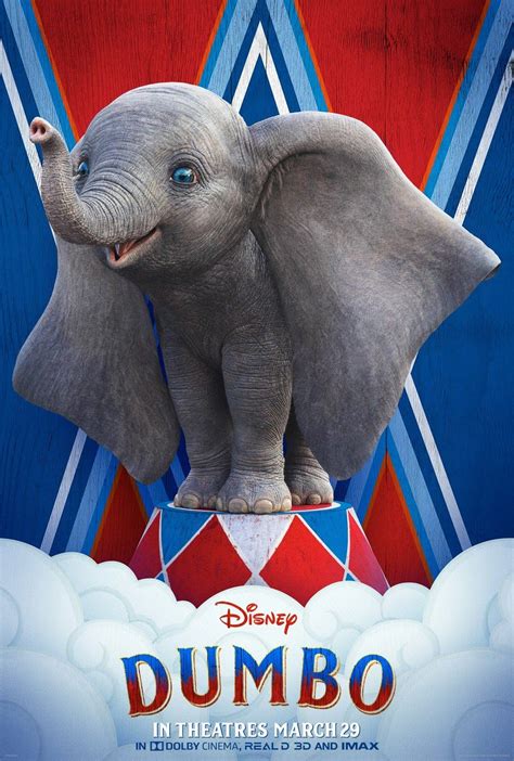 Dumbo New Poster And Uk Trailer Tim Burton Updates A Disney Animated