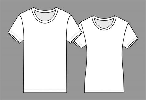 Download Blank White T Shirt Front And Back Side View, Design ...