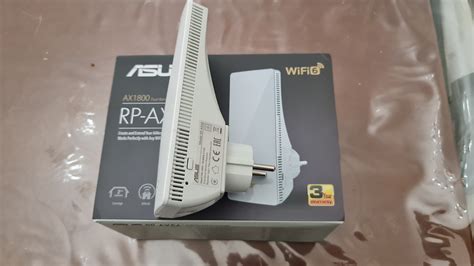 Asus Rp Ax56 Mesh Wifi Extender Dual Band 24 And 5ghz 1750mbps