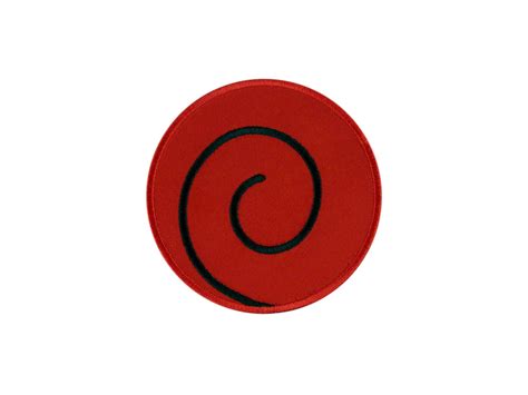 Small Uzumaki Clan Symbol Naruto Embroidered Iron On Patch