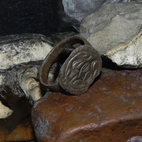 Vintage Rings For Men Medieval Signet Ring 17 18 Century Etsy