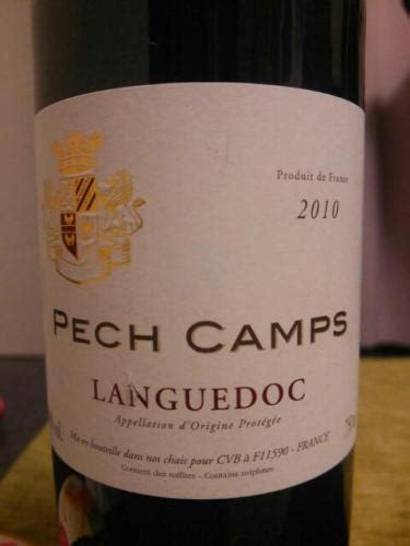 Pech Camps Languedoc Rouge Vivino Us