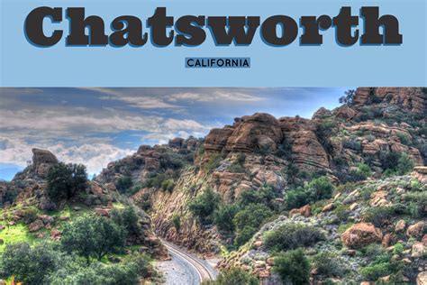 Chatsworth California Travel Poster Free Stock Photo Public Domain