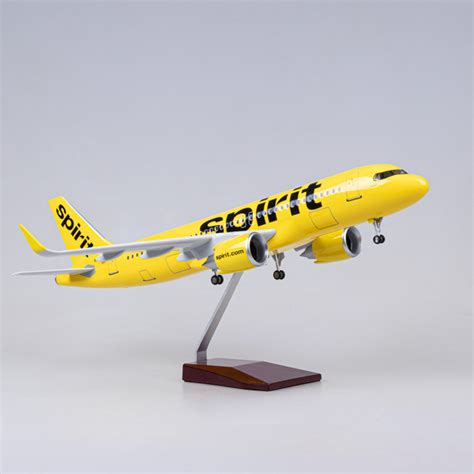 XL Spirit Airlines Airbus A320 NEO Premium Resin Model Aircraft
