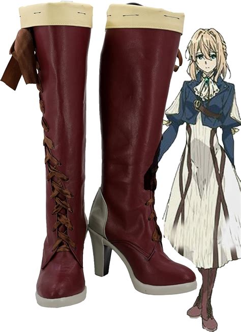 Violet Evergarden Violet Cosplay Shoes Boots Custom Made