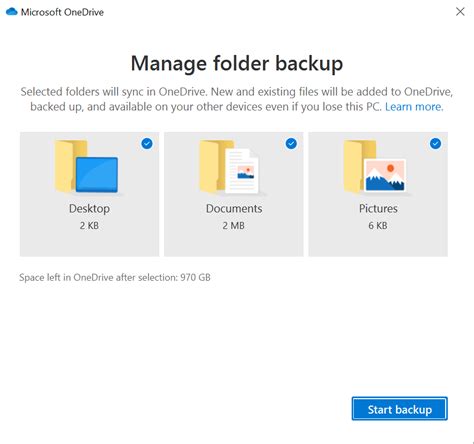Onedrive Pc Folder Backup Benefits For End Users Microsoft Learn