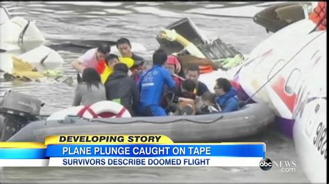Taiwan Plane Crash Survivor I Felt Something Was Not Right Youtube