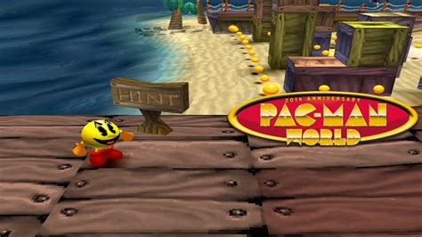 Lets Play Pac Man World Part 1 Pirate World Youtube