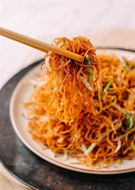 Cantonese Soy Sauce Pan Fried Noodles The Woks Of Life