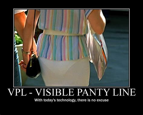 you ve been posterized visible panty line vpl