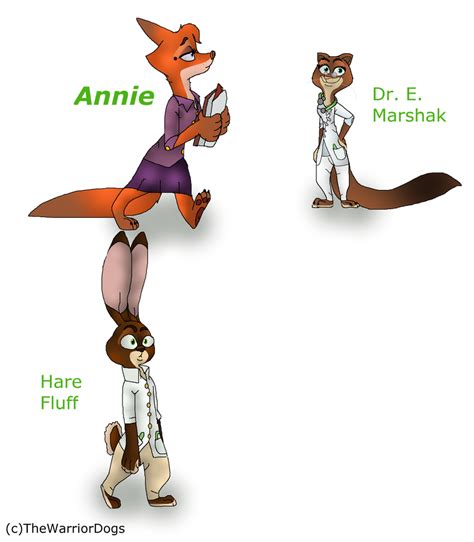 Zootopia Some Characters By Thewarriordogs On Deviantart