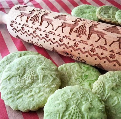 How To Make Cookies With An Embossed Rolling Pin Cookie Recipe For Embossed Rolling Pin Roll