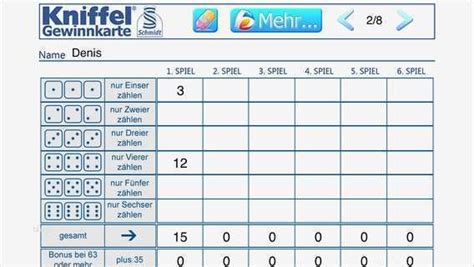 Kniffel vorlage (excel vorlage) mit automatischer berechnung der ergebnisse. Kniffel Vorlage Din A4 Pdf Erstaunlich Kniffel Gewinnkarte ...