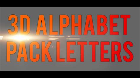3d alphabet models for download, files in 3ds, max, c4d, maya, blend, obj, fbx with low poly, animated, rigged, game, and vr options. 3D ALPHABET PACK LETTERS - FREE DOWNLOAD - + CINEMA 4D ...