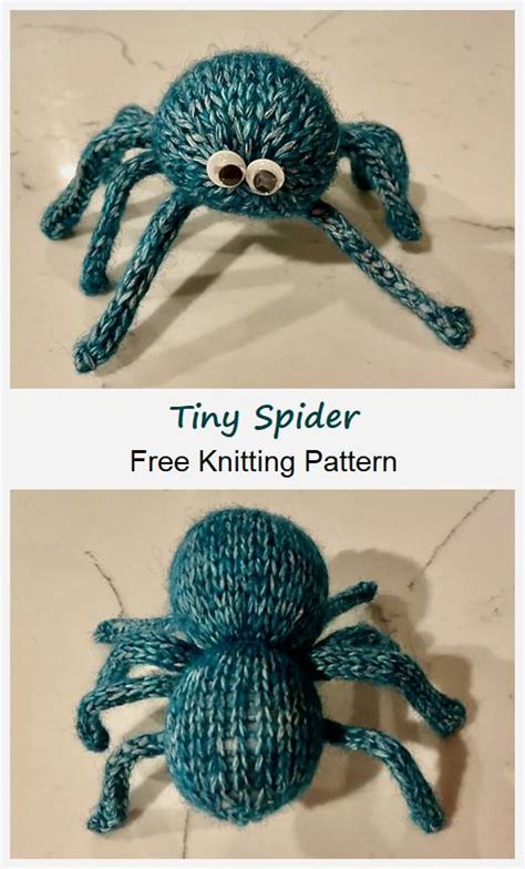 Tiny Spider Free Knitting Pattern Your Crafts