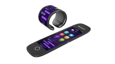 New Flexible Smartphone Can Be Rolled Up Onto Your Wrist