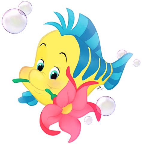 Flounder Flounder Little Mermaid Clipart Hd Png Download Images And