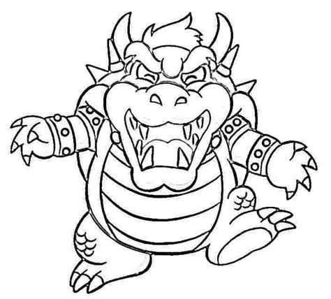 Baby Bowser Coloring Pages Coloring Pages