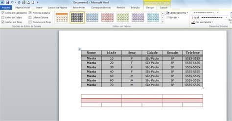 Como Criar E Alterar A Cor Das Linhas De Uma Tabela No Microsoft Word SexiezPicz Web Porn