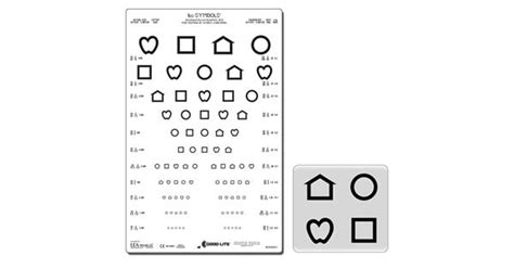 Lea Symbols® Translucent Chart Medicvision As