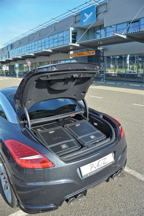 Peugeot Rcz Enhanced With New Exhausts And Custom Luggage Autoevolution