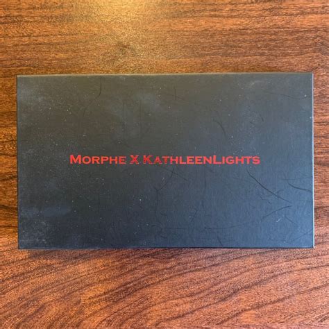 Gently used morphe x Kathleen lights palette | Lit palette, Kathleen lights, Kathleen lights palette