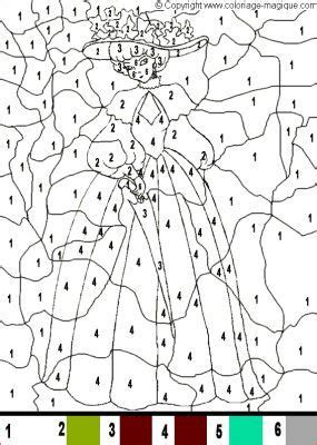 13 Classique Coloriage Magique Princesse Collection - COLORIAGE
