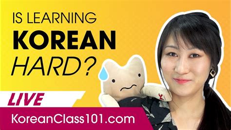Is Learning Korean Hard? - YouTube